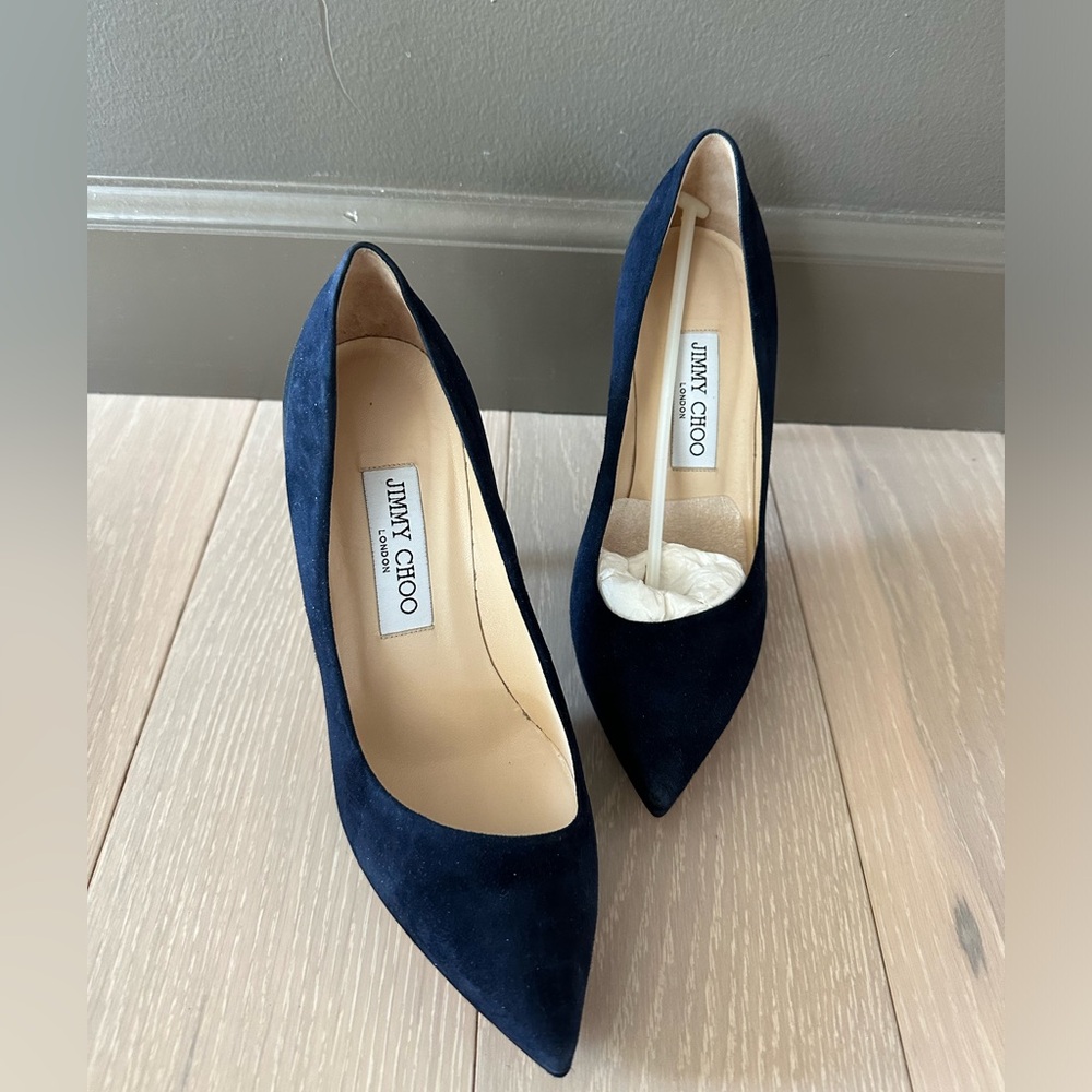 Jimmy Choo Suede Heels